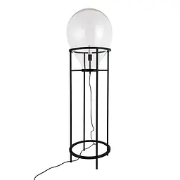 Торшер Levistella 909XLL04F BK+CL — чорний корпус, прозорий плафон