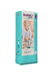 Еко Підгузки Bambo Nature 5 (12-18 кг), 44 шт. Bambo Nature (19265) - мініатюра 2