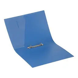 Папка пластикова А4 Buromax Jobmax 2 R-образних кільця синя (BM.3167-02) - мініатюра 2