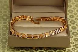 Браслет Xuping Jewelry Вказівник 19 см 5 мм золотистий
