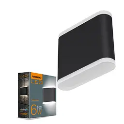 LED світильник Videx архітектурний AR06 IP54 6 Вт 2700 K чорний (VL-AR06-062B)
