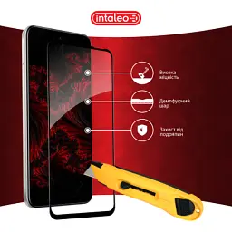 Скло захисне Intaleo Full Glue Infinix Hot 50i Black (1283126607332) - мініатюра 5