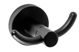 Гачок вішалка для рушника Rea Mist 02 black REA-80019, Чорний матовий