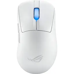 Бездротова миша ASUS ROG Keris II Ace RGB USB-A/WL/BT White (90MP03N0-BMUA10)