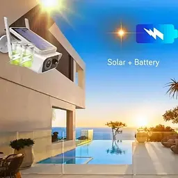 Автономна камера відеоспостереження Photocatalysis бездротова для зовнішнього відеоспостереження на сонячній батареї IP Solar Wi-Fi Camera - мініатюра 7
