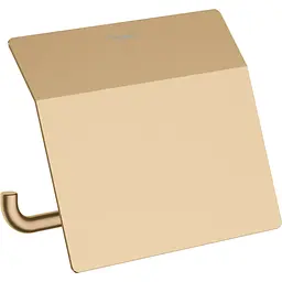 Тримач паперу закритий Hansgrohe AddStoris Brushed Bronze 41753140 Бронза