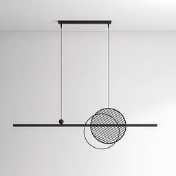 Підвісний стельовий світильник Babich Studio Mid 1200 other any color