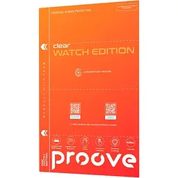 Гідрогелева захисна плівка Proove Hydrogel Screen Protective Watch Edition Pro Size S Clear (GGWE11801150) [61197] - мініатюра 2