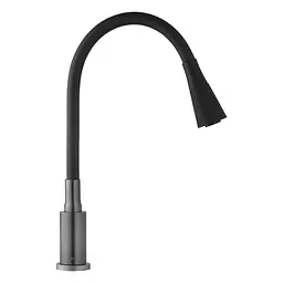 Змішувач для кухні Kroner KRP Edelstahl Klassisch - PVD031BLK (CV035373) - мініатюра 5