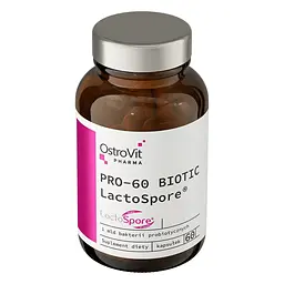 Пробіотик OstroVit Pharma PRO-60 BIOTIC LactoSpore 60 капсул - мініатюра 2