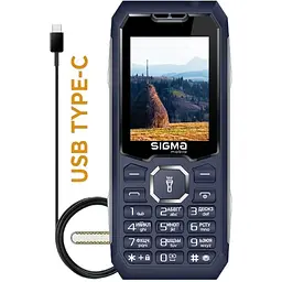 Телефон Sigma X-Style 341 Bro Blue UA UCRF