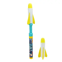 Розважальна Запускалка з ракетами Bambi JZ7904(Turquoise) 61 см, 2 ракети