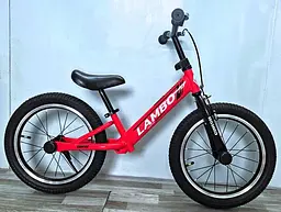 Велобіг Corso Lambo, рама, гальмо, колеса 16’’, дзвоник, LB-16745 - мініатюра 2