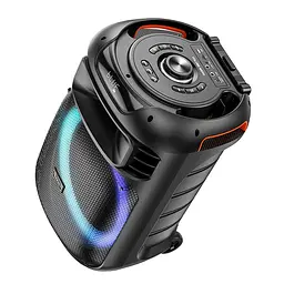 Портативна акустика Hoco HA5 Winner wireless dual-mic outdoor BT speaker 60W - мініатюра 4