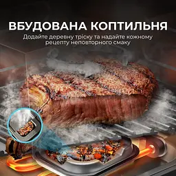 Мультипіч (аерогриль-фритюрниця) CECOTEC Cecofry&Grill Smokin 4500 - мініатюра 2