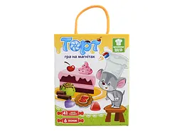 Розвиваюча гра магнітна Торт, Vladi Toys, VT3004-01/07 - мініатюра 2