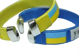 Браслет Україна універсальний розмір жовтий - мініатюра 5