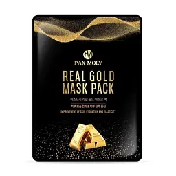 Маска тканинна Pax Moly Real Gold з колоїдним золотом