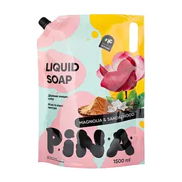 Жидкое мыло Pina Magnolia and sandalwood Дой-пак 1500 мл (4820287020449)