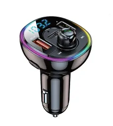 FM модулятор 4you Smart X4 ( PD 30W + 2 USB, QC3, Підсвічування, MP3, bt 5.0)