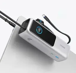 Портативний акумулятор Anker 25000mAh 165W PD Built-In Double USB-C Cables A1695H41 - мініатюра 4