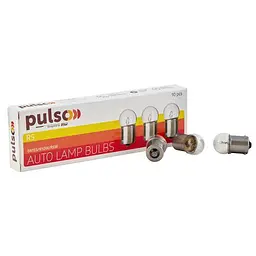 Лампа PULSO/габаритна S25/BA15s/R5W 12В 5Вт clear/1 конт