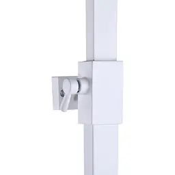 Душова система TOPAZ ODISS TO 18802-H66-WW без вилива, квадратна штанга БІЛА матова Н-130см - мініатюра 5