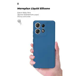 Чохол до мобільного телефона Armorstandart ICON Motorola Edge 50 Pro Camera cover Blue (ARM77306) - мініатюра 7