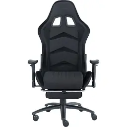 Геймерське крісло GT Racer X-2534-F Fabric Black [120752] - мініатюра 2