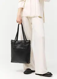 Жіноча сумка Sambag Shoper NOVA чорна 34 х 30 х 7 см (93140101) - мініатюра 4