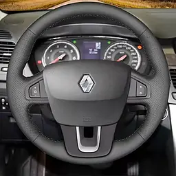 Чохол Обплетення Керма для Renault Megane III / Scenic III 2009-2015 Шкіра (Модельна Викрійка) №50
