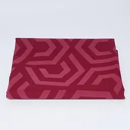 Простирадло Moon&Star Burgundy Charm Бязь Gold Люкс 180х220 см (MS-860000127) - мініатюра 2