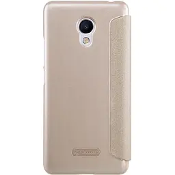 Чохол-книжка Nillkin Sparkle case Meizu M3S Gold - мініатюра 2