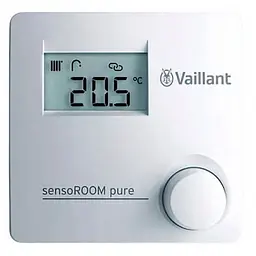 Термостатичний регулятор Vaillant sensoROOM pure VRT 50/2 з шиною eBus