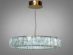 Підвісна люстра Diasha 585/600G золото кришталь 68 Вт LED - мініатюра 6