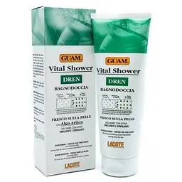 Сіль-гель для душу "Vital Shower" Guam освіжаючий з дренажним ефектом 250 мл
