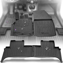 Автомобільні 3D килимки в салон для Renault Scenic III / Grand Scenic III 2009-2016 Високий борт