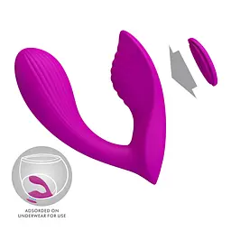Вібростимулятор PRETTY LOVE ZICO, Wireless remote control Memory function 10 vibration functions PRETTY LOVE BW-022101W 102053 - мініатюра 3