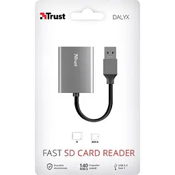 Кардрiдер Trust DALYX FAST USB 3.2 ALUMINIUM (24135_TRUST) - мініатюра 6