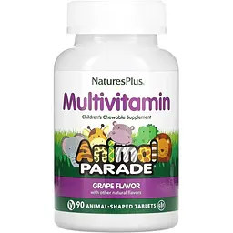 Вітамінно-мінеральний комплекс Nature's Plus Animal Parade 90 tabs (1086-2023-10-3457)