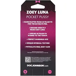 Мастурбатор вагіна Doc Johnson Zoey Luna - мініатюра 7