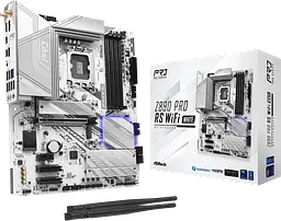 Материнська плата ASRock Z890 Pro RS Wi-Fi White LGA 1851 (Z890 PRO RS WIFI WHITE)