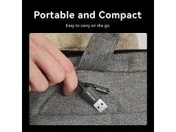 Звукова карта Vention 2 в 1 USB - AUX jack TRRS Ear DSP 0.25 м (CVEBC) - мініатюра 5
