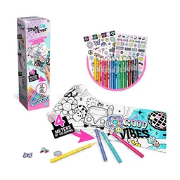 Набір для творчості Canal Toys DIY Style 4 Ever Скрапбукінг: Розмальовка (OFG288) - мініатюра 3