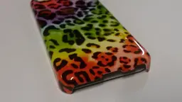 Чохол протиударний Incipio Feather для iPhone 5C Rainbow Cheetah - мініатюра 3
