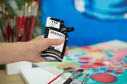 Акрилова фарба Sennelier Abstract, 120 мл, Титановий білий (Titanium white) - мініатюра 4