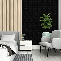 3D панель Sticker Wall самоклеюча 700x770x5мм цегла Чорна 019-5 SW-00000151 - мініатюра 5