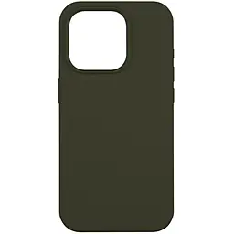 Чохол Silicone Case AA Apple iPhone 15 Pro Cyprus Green