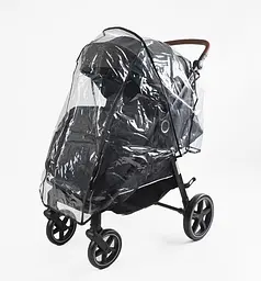 Коляска прогулянкова дитяча JOY Sevillia S-62892 рама алюмінієва, футкавер, підсклянник, дощовик, в коробці (6800083628921) - мініатюра 5