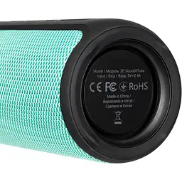 Портативна акустика 2E SoundXTube TWS MP3 Wireless Waterproof Turquoise (2E-BSSXTWTQ) - мініатюра 3